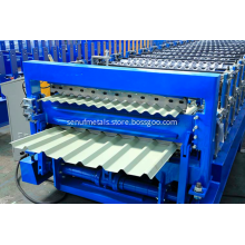 Maquina IBR doble capa laminas para techos 845/900